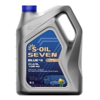 Масло моторное S-oil SEVEN BLUE9 CI-4/SL 10W-40 (6л) E107849 DRAGON