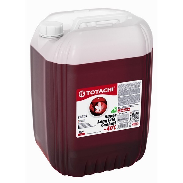 Антифриз TOTACHI SUPER LONG LIFE COOLANT красный -40С (20л) 41820