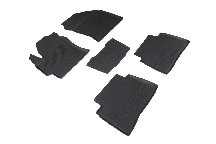 SEINTEX Коврики TOYOTA COROLLA XII с высоким бортом (комплект) 91691 (2018-) + перемычка