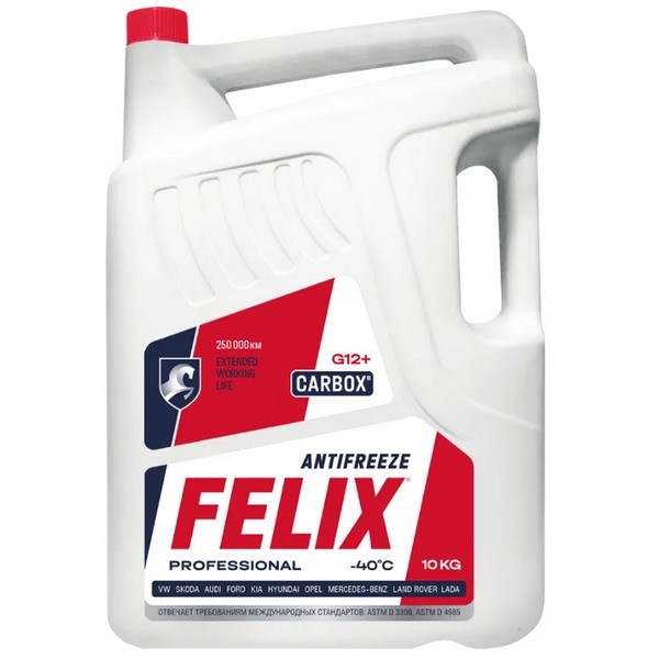Антифриз FELIX Carbox -40 10кг (красный) 430206020