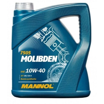 Масло моторное Mannol Molibden 10W-40 (4л) 75054
