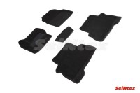 SEINTEX Ворсовые 3D коврики FORD KUGA II R 2016- черные (комплект) 88358