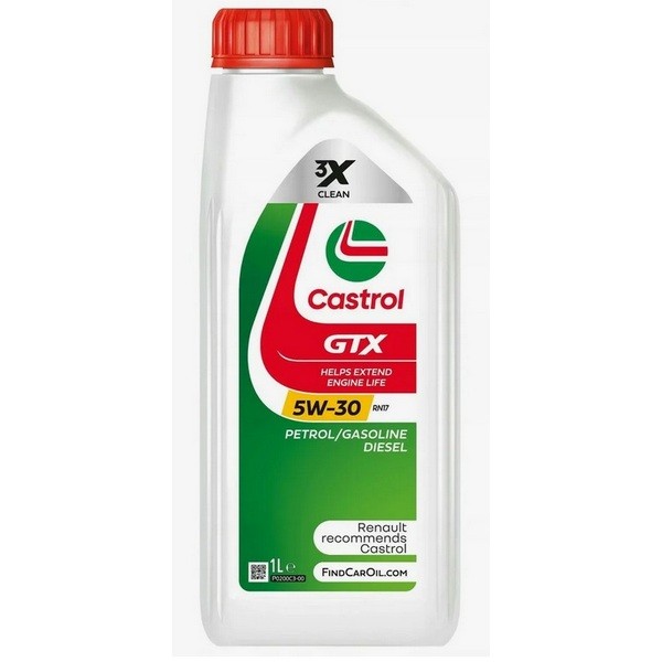 Масло моторное Castrol GTX 5W-30 RN17 (1л) 15CC2F