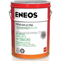 Масло моторное ENEOS Gasoline SN 5W-20 Premium Ultra (20л) 8801252022176
