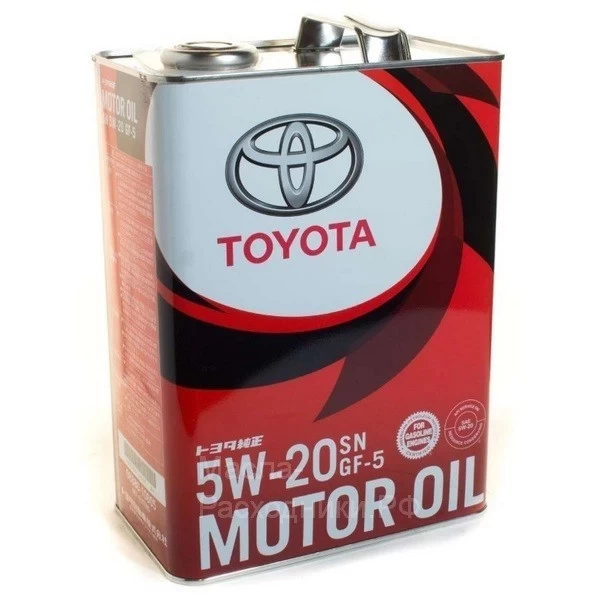 Масло моторное 08880-10605 Toyota 5W-20 SN GF-5 (4л)
