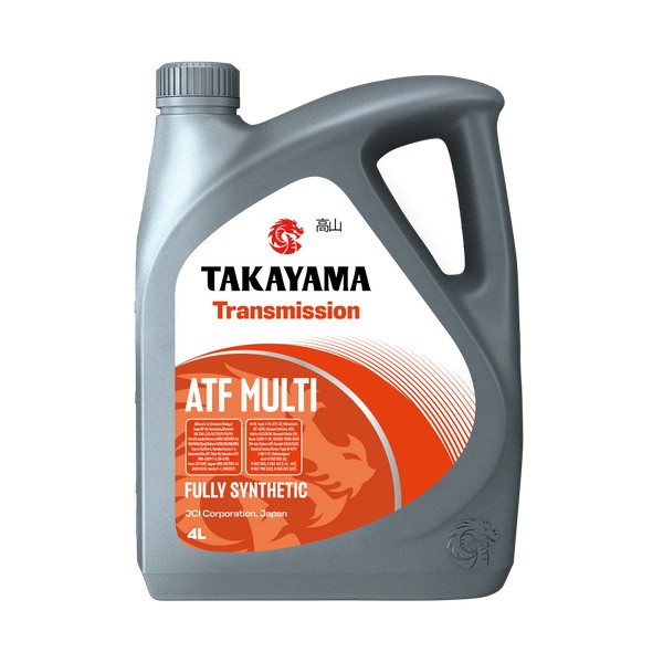 Масло трансмиссионное ATF Multi TAKAYAMA (4л) 100480