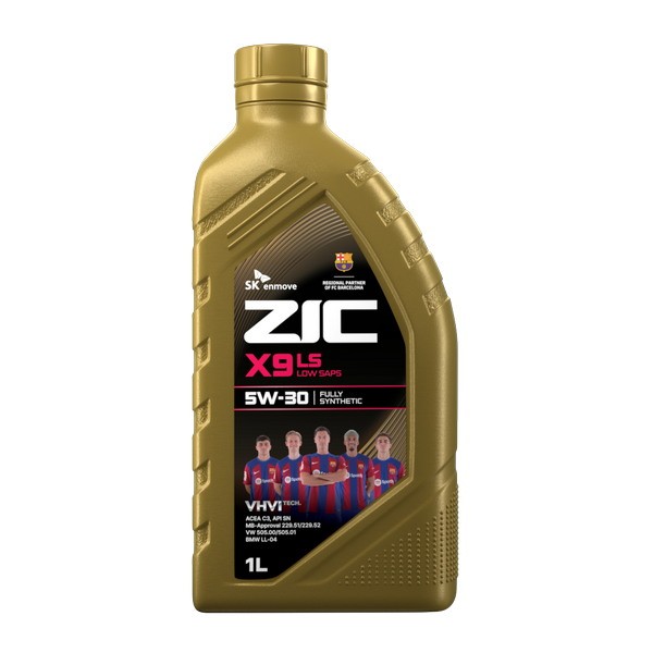 Масло моторное Zic X9 LS 5W-30 (1л) 132608