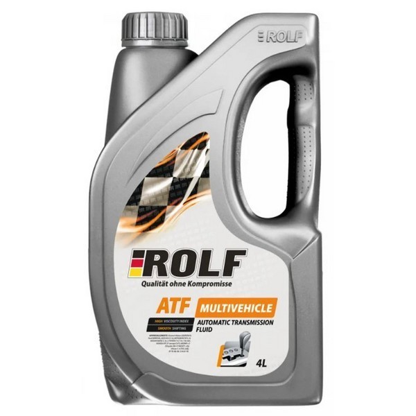 Масло трансмиссионная ROLF ATF Multivehicle (4л) пластик 322737