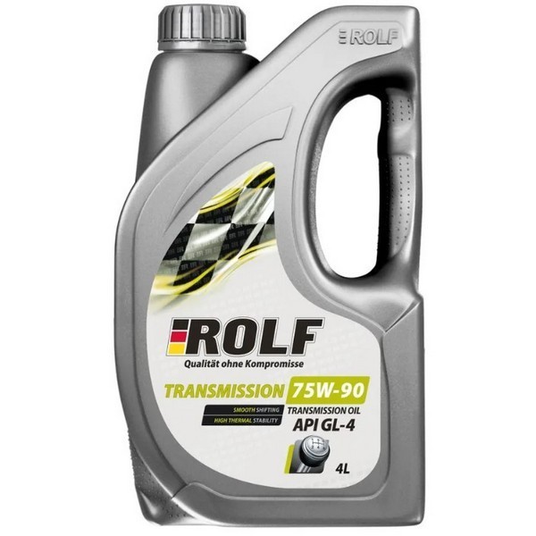 Масло трансмиссионное ROLF Transmission 75W-90 GL-4 (4л) пластик 322743