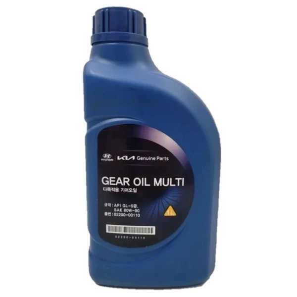 Масло трансмиссионное Hyundai-KIA GEAR OIL MULTI GL5 80W-90 (1л) 0220000110