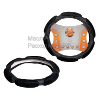 Оплетка спонжевая, цвет черный, 38 см / M AIRLINE AWCSS08M