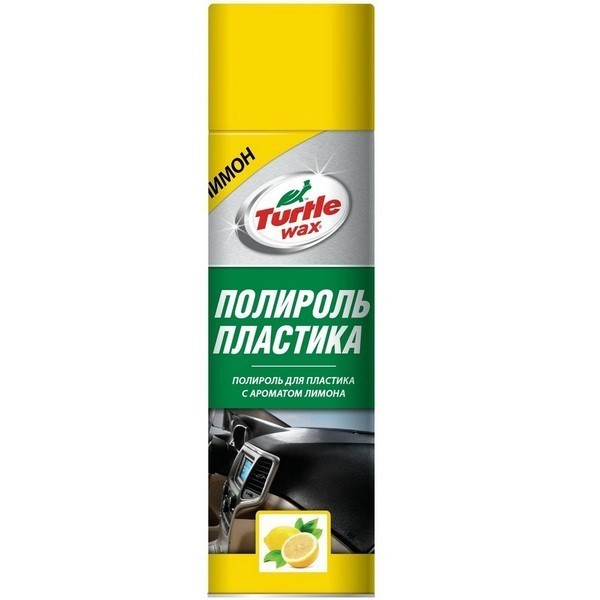 ТW Полироль для пластика «Turtle Wax» Лимон (500мл) PTW03