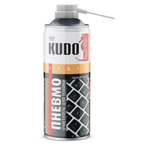 Пневмоочиститель для техники (Сжатый воздух) Клапан 360 (520 мл) KUH450