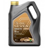 Масло моторное S-oil SEVEN GOLD9 SN/CF C3 5W-30 (4л) E107763 DRAGON