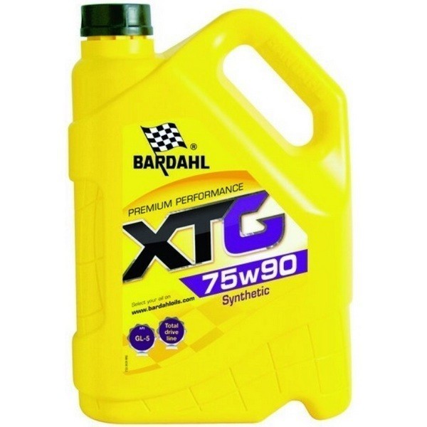 BARDAHL XTG 75W-90 GL5 Масло трансмиссионное (5л) 36383