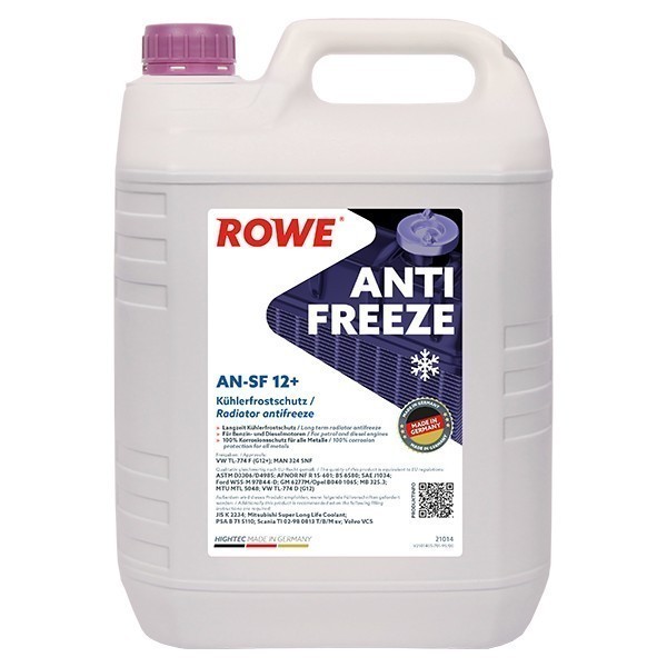 Антифриз ROWE Hightec ANTIFREEZE AN-SF G12+ (5л) 21014005099