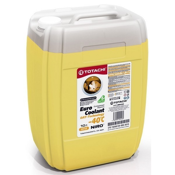 Антифриз TOTACHI Extended Life Coolant -40 C (10л) 43710