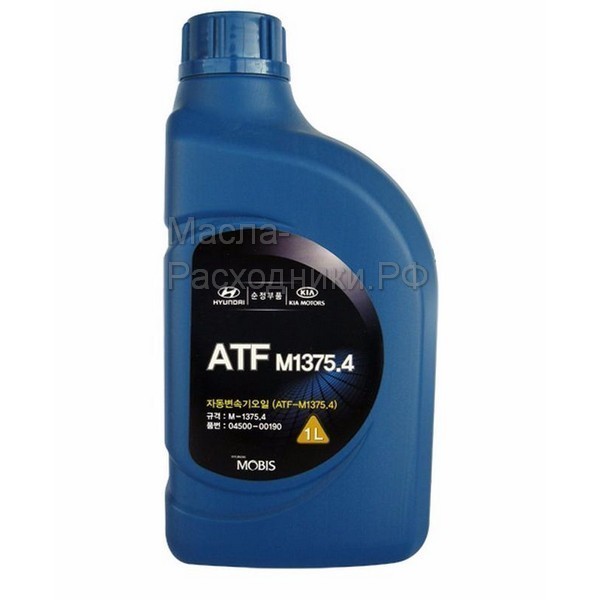 Hyundai-KIA Масло трансмиссионное ATF M1375.4, (1л) 0450000190
