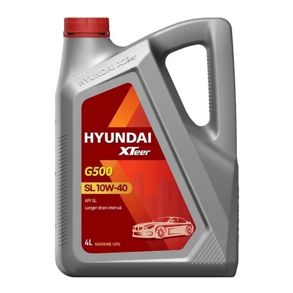 HYUNDAI Xteer G500 10W-40 SL Масло моторное (4л) / 1041044