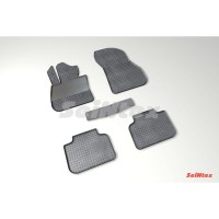 Коврики резиновые с рисунком "Сетка" BMW X1 F-48 2015- (комплект) SEINTEX 86991