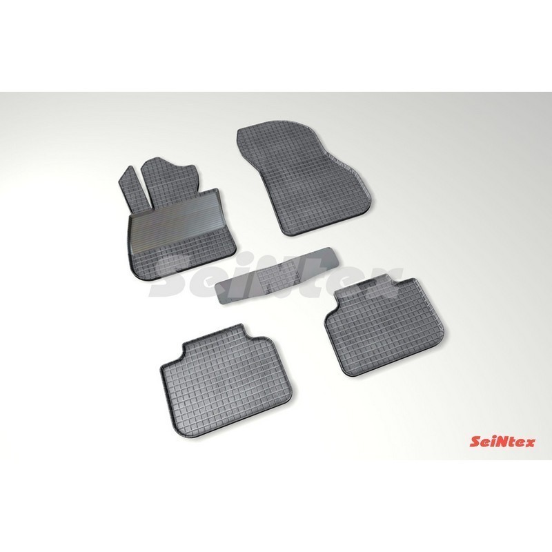 Коврики резиновые с рисунком "Сетка" BMW X1 F-48 2015- (комплект) SEINTEX 86991
