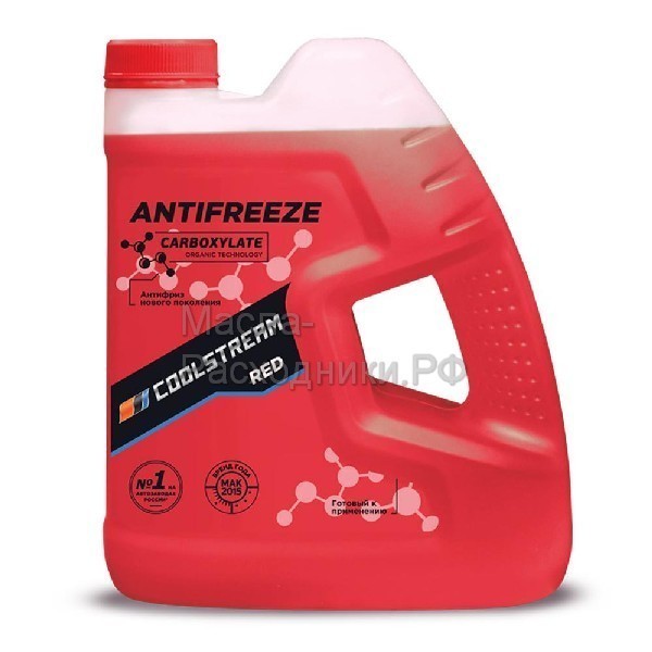 Антифриз CoolStream Red (красный) (4кг) CS010909RD