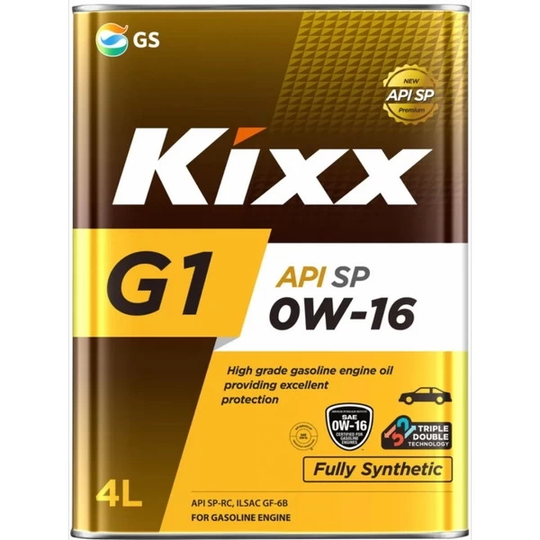Kixx масло моторное G1 SP 0W-16 (4л) L216444TE1