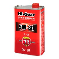 HI-GEAR 5W-30 SL/CF Масло моторное (1л) HG1130