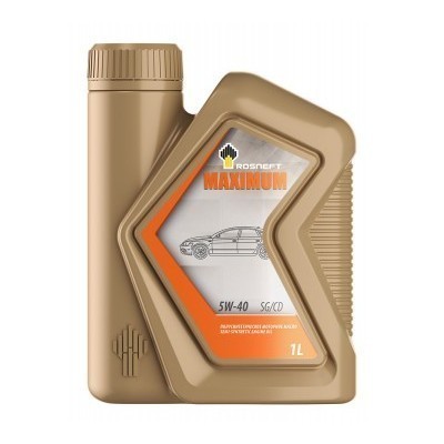 Масло моторное Rosnеft Маximum 5W-40 SG/CD (1л) 40816732