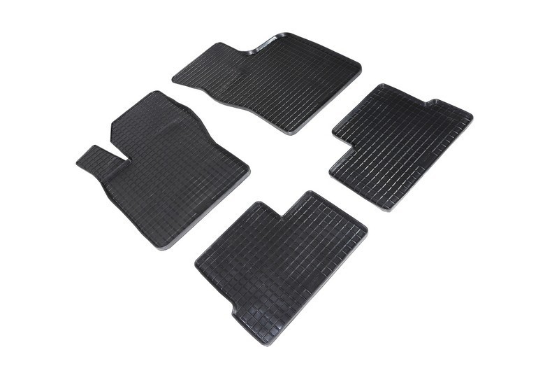 Коврики резиновые с рисунком "Сетка" DAEWOO NEXIA (CLETN) 1994- (комплект) SEINTEX 00177