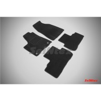 Ворсовые коврики LUX TOYOTA HIGHLANDER II 2007-2014 (комплект) SEINTEX 85853