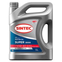 Масло моторное SINTEC SUPER 3000 10W-40 SG/CD (5л) 600293