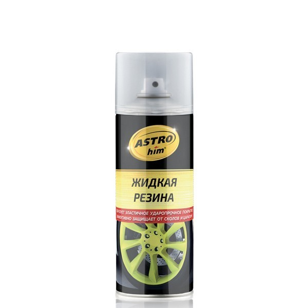 AC652 Астрохим Жидкая резина, прозрачный, аэрозоль 520 мл
