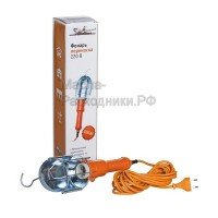 Фонарь переноска 220В, провод 10 м AIRLINE AFLWL16