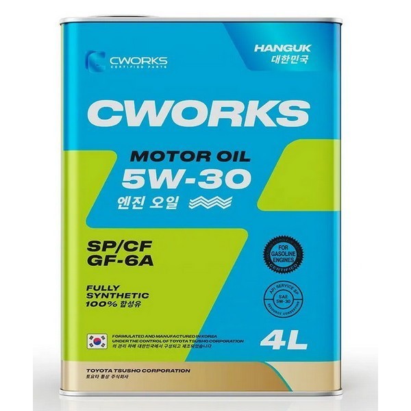 CWORKS HANGUK 5W-30 SP/CF Масло моторное (4л) A13HR1004