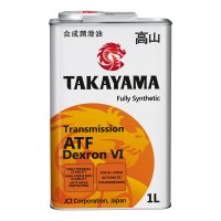 Масло трансмиссионное TAKAYAMA ATF Deхron VI (1л) 605608