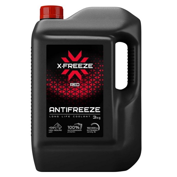 Антифриз X-FREEZE Red (красный) (3кг) 430206095
