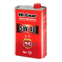 HI-GEAR 5W-40 SL/CF Масло моторное (1л) HG1140