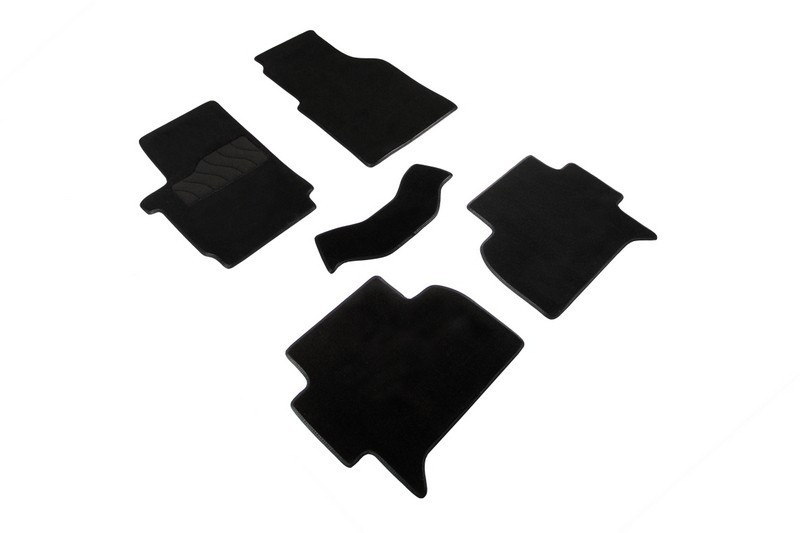 Ворсовые коврики LUX для Volkswagen Amarok 2010-н.в. (комплект) SEINTEX 94284