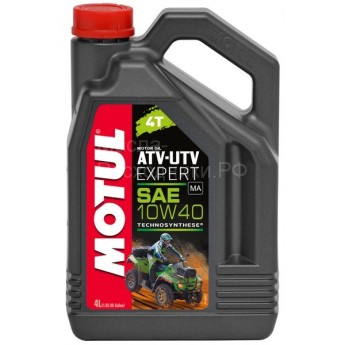 Масло моторное MOTUL ATV-UTV EXPERT 10W-40 (4л) 105939