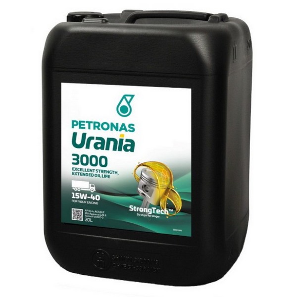 Моторное масло PETRONAS URANIA 3000 15W-40 (20л) 71599RK1EU