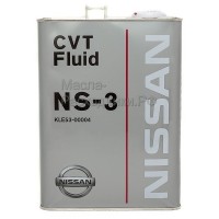 NISSAN NS-3 CVT Жидкость для вариатора (железо) (4л) KLE5300004EU