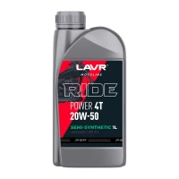Моторное масло RIDE POVER 4T 20W-50 SM LAVR МОТО (1л) Ln7751