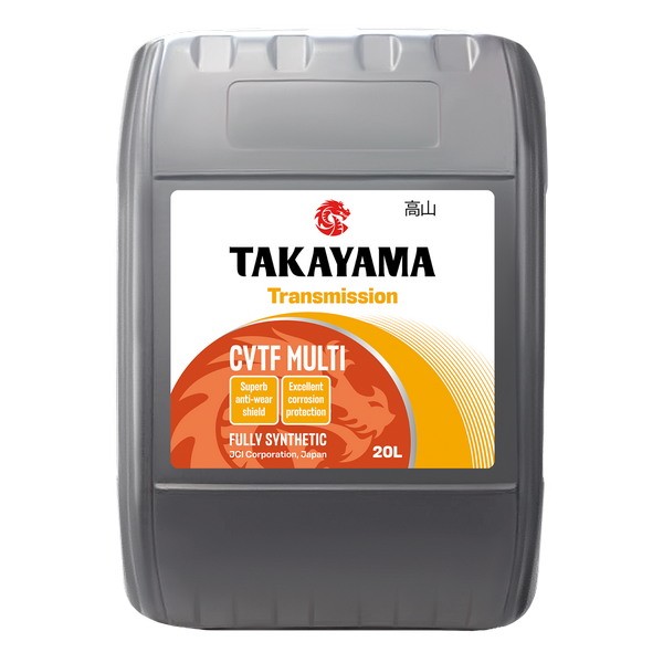 Масло трансмиссионное TAKAYAMA Transmission CVTF Multi (20л) 103274
