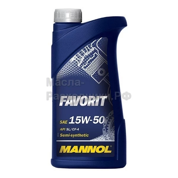 Масло моторное Mannol Favorit 15W-50 (1л) 1134