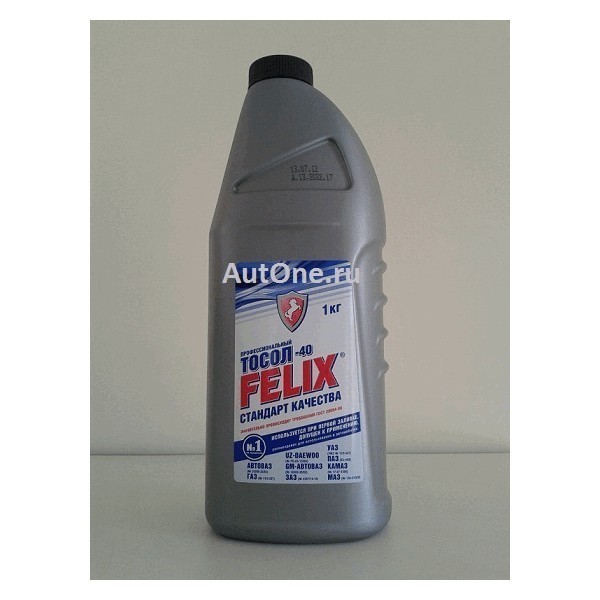 Тосол -40 Felix Стандарт качества стандарт (1л)