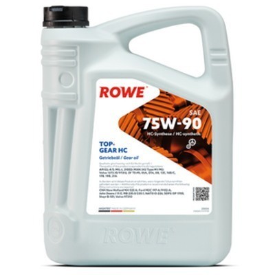 Масло трансмиссионное ROWE Hightес Topgear 75W-90 HC (5л) 25034-0050-99