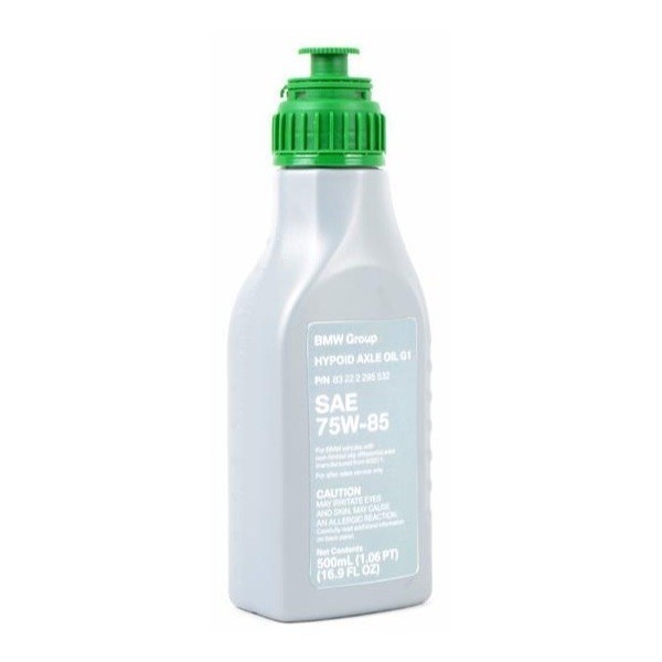 BMW HYPOID AXLE OIL G1 75W-85 GL4 Масло для редуктора заднего моста (ЕС) (0,5л) 83222295532