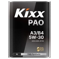 Масло моторное 5W-30 Kixx PAO SN A3/B4 (4л) L209044TR1