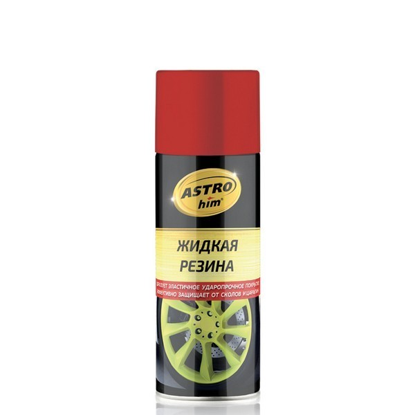 AC654 Астрохим Жидкая резина, красный, аэрозоль 520 мл